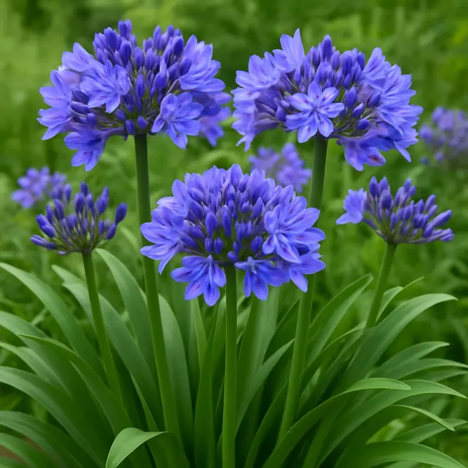 Agapanthus 'Dr Brouwer' (Pot Size 23cm) - African Lily