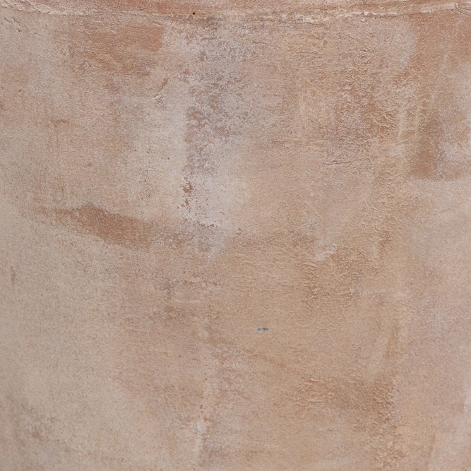 Antique Sand Handmade Cache Stone Planter (D16cm x H16cm) Outdoor Plant Pot - image 2