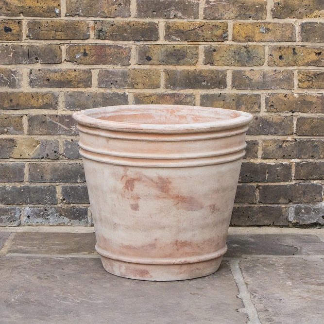 Antique Stone Triple Rim Planter (D53cm x H47cm) Outdoor Plant Pot - image 2