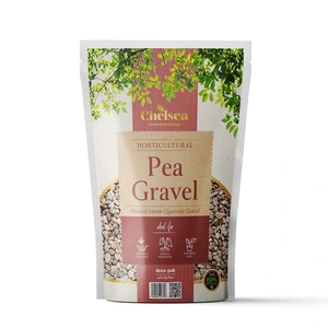 Chelsea Pea Gravel Pouch - 10mm Premium Garden Gravel for Drainage & Decoration