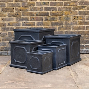 Chelsea Square Planter - Fibreclay Square Outdoor Planters