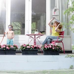 Elho Barcelona 60cm Extra Large Anthracite Trough Planter – (W 60 x H 21 x D 25 cm) - image 6