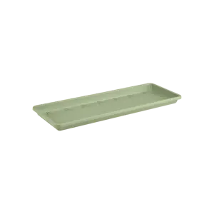 Elho Barcelona Green Trough Saucer – Eco-Friendly Plastic