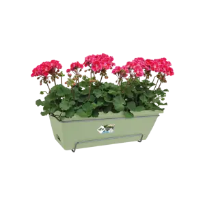 Elho Barcelona 40cm Green Trough Saucer – Eco-Friendly Plastic - image 4