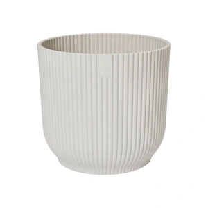 Elho Eco-Plastic White (Pot Sizes 7cm-30cm) Indoor Plant Pot Cover