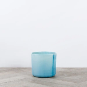 Elho Ocean Collection Blue (Pot Size 18cm) Indoor Plant Pot Cover - image 2