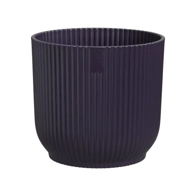 Elho Winery Collection Purple Round Planter 14cm - image 1