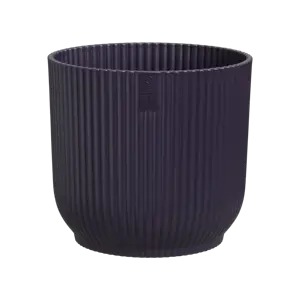Elho Winery Collection Purple Round Planter