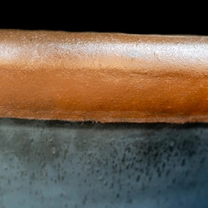 Glazed Terracotta Brighton Graphite Planter (Pot Size D32cm x H27cm) Handmade Outdoor Plant Pot - image 3