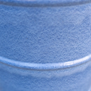 Glazed Terracotta Conical Ring Antique Grey Planter (D27xH27cm) Handmade Outdoor Plant Pot - image 3