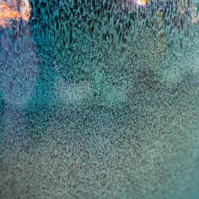 Glazed Terracotta HP001 Egg Pot Rim Moss Green Planter (D30cm x H25cm) Handmade Outdoor Plant Pot - image 3