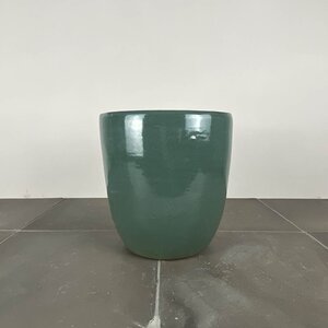 Grace Celadon (D23cm x H24cm) Indoor Plant Pot Cover - image 1