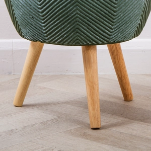 Iowa Leggs Pot Green (D38cm x H55cm) Multi-use Indoor Plant Pot Cover On Legs - image 5