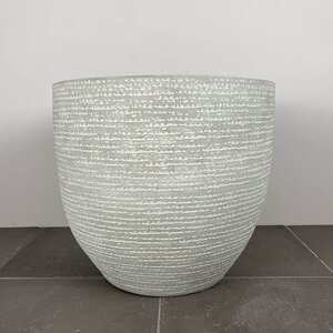 Katy Light Grey (D39x36cm) Indoor Plant Pot Cover - image 1