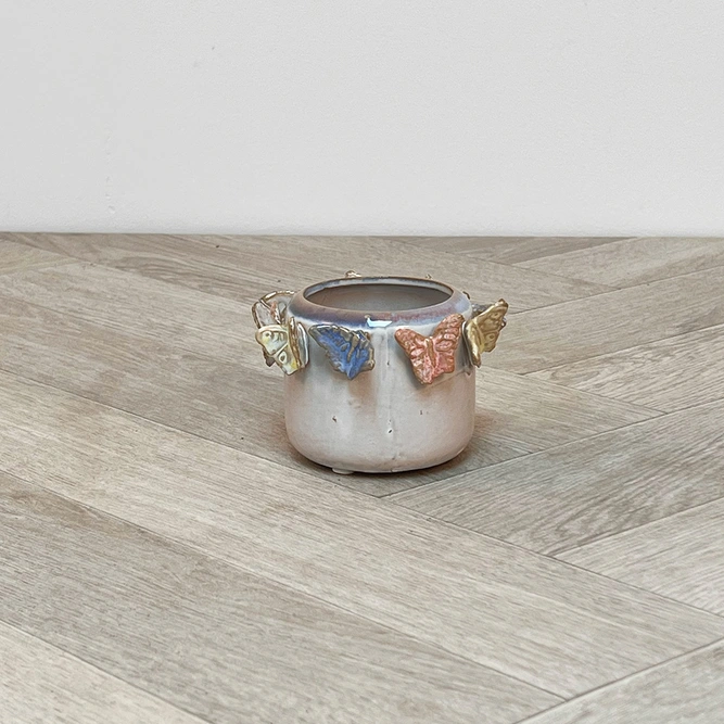 Lasse Butterfly Plant Pot Cover (D6cm) - image 1