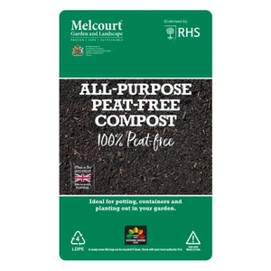 Melcourt All Purpose Peat-Free Compost 40L Versatile Growing Medium for Every Garden Need