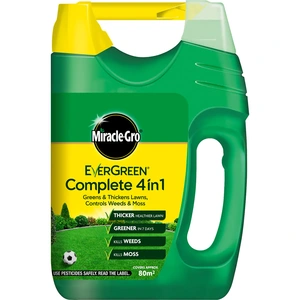Miracle-Gro EverGreen Complete 4-in-1 Lawn Food, Weed & Moss Control - 80m2
