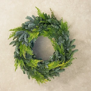 Mixed Pine Wreath (40cm) Christmas Wreath