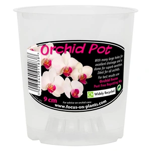 Orchid Pot from Recycled Plastic (Pot Sizes 9-21cm)