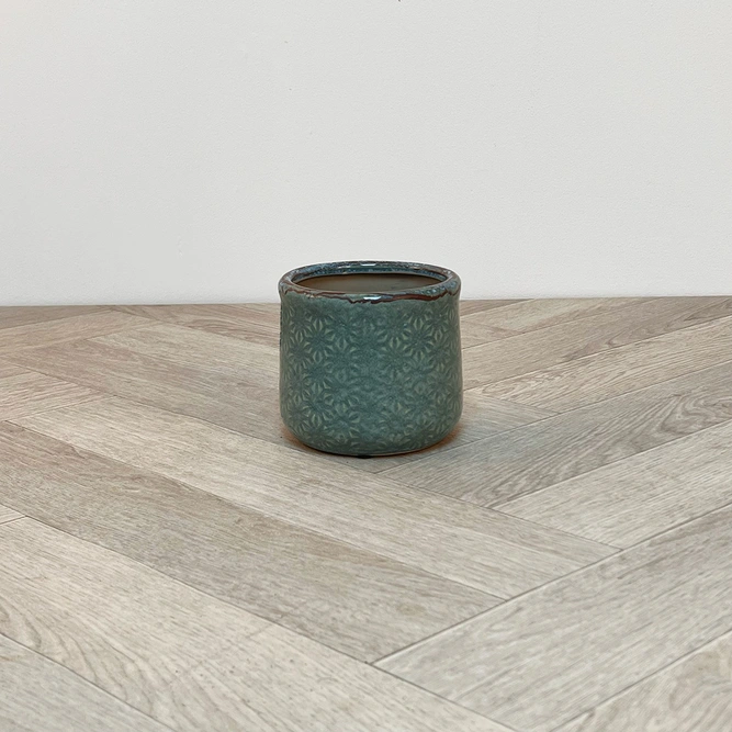 Sophia Celadon Plant Pot (D10cm) Ceramic Pot - image 1