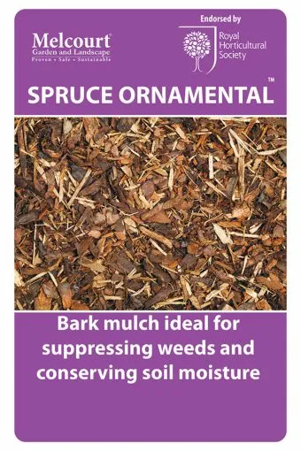 Spruce Ornamental Bark 60L – Decorative Organic Mulch for Beds & Borders - image 1