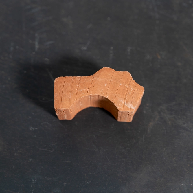 Whitewash Terracotta Plant Pot Feet (Set of 3) Handmade Planter Feet - image 4