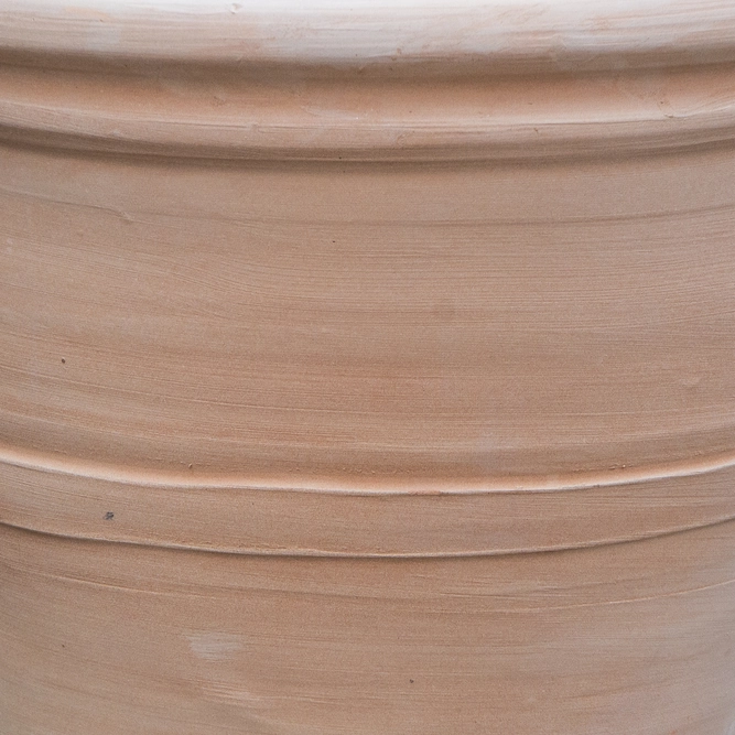 Whitewash Terracotta Stan RIng Planter (D18cm x H17cm) Handmade Outdoor Plant Pot - image 3