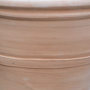Whitewash Terracotta Stan RIng Planter (D18cm x H17cm) Handmade Outdoor Plant Pot - image 3