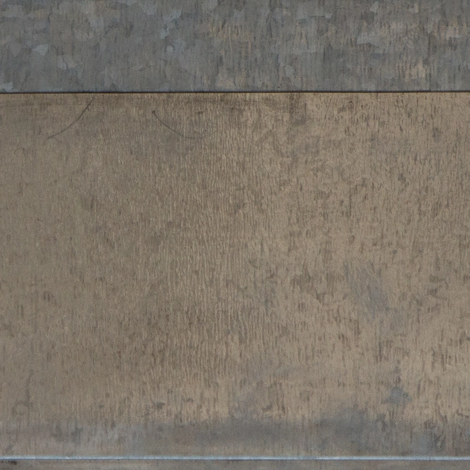 Zinc Trough Window Box Planter - Natural (L50cm x W17cm x H16cm) - image 3